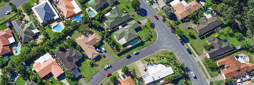 australian homes from above