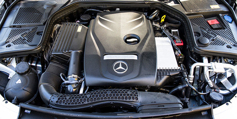 2015 Mercedes Benz C 250 Estate Review engine