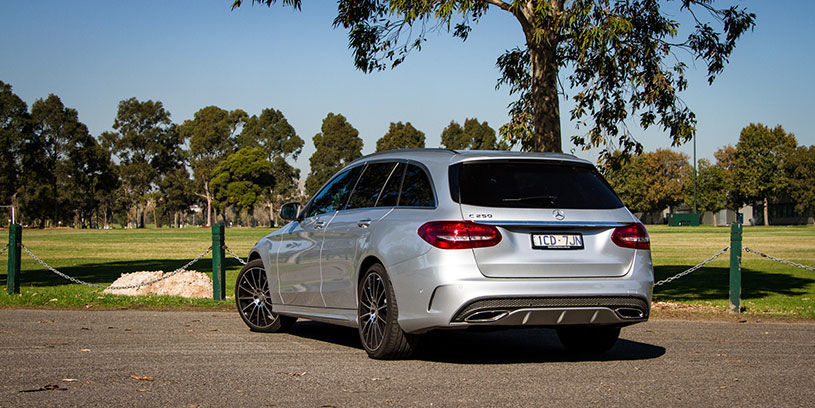 2015 Mercedes Benz C 250 Estate Review rear