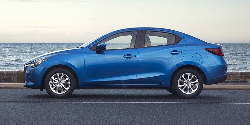 2016 Mazda 2 Sedan profile