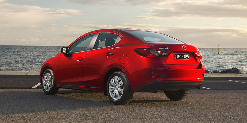 2016 Mazda 2 Sedan rear