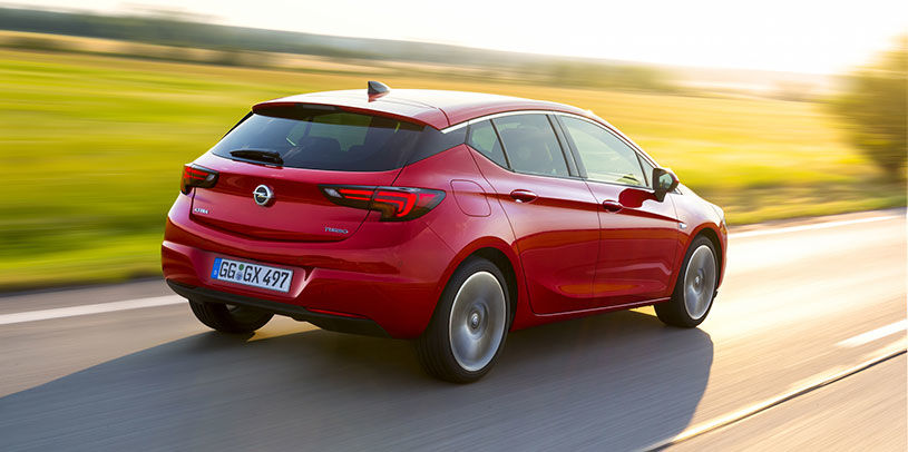 2016 holden astra rear