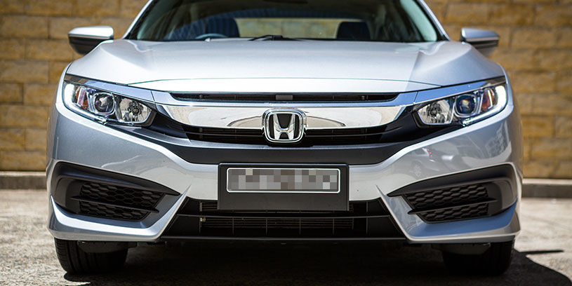 2017 Honda Civic front