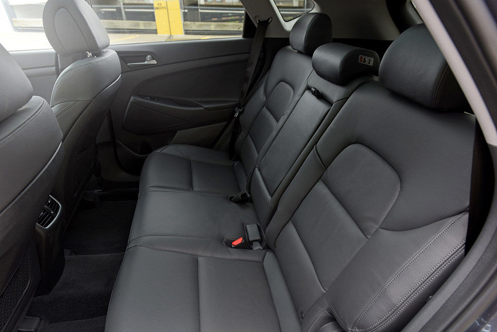 2017 Hyundai Tucson rear seat