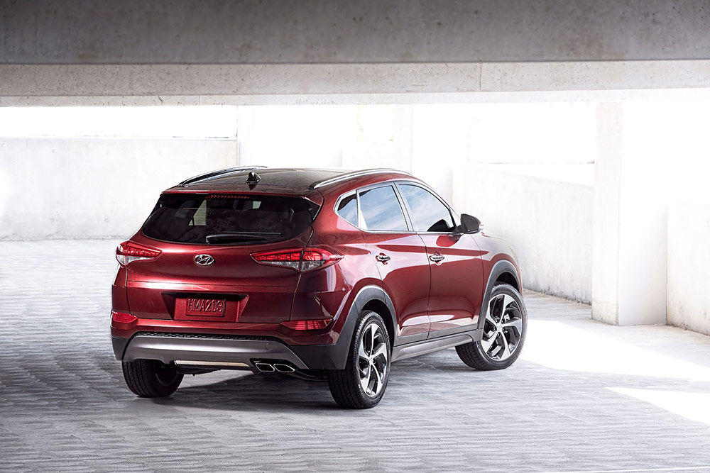 2017 Hyundai Tucson rear