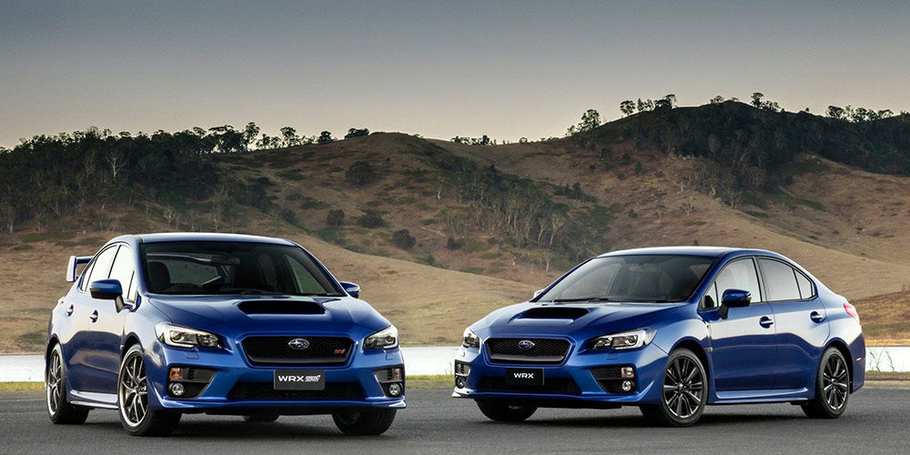 Subaru WRX STI compared