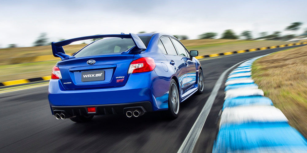 Subaru WRX STI rear