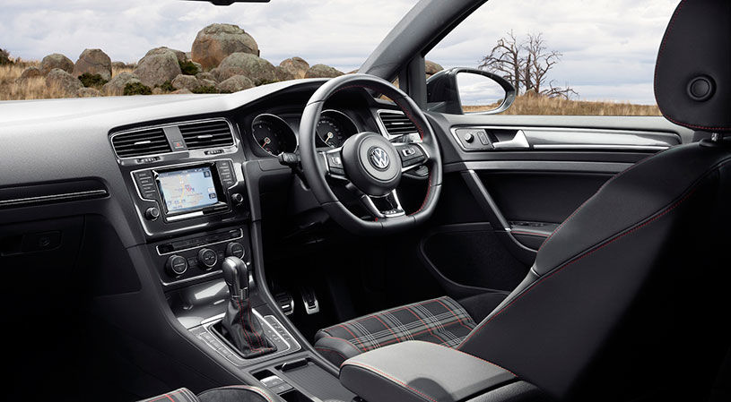 Volkswagen Golf GTI Performance Review interior