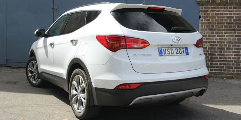 Hyundai santa fe 2015 года