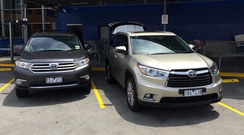 toyota kluger grande family