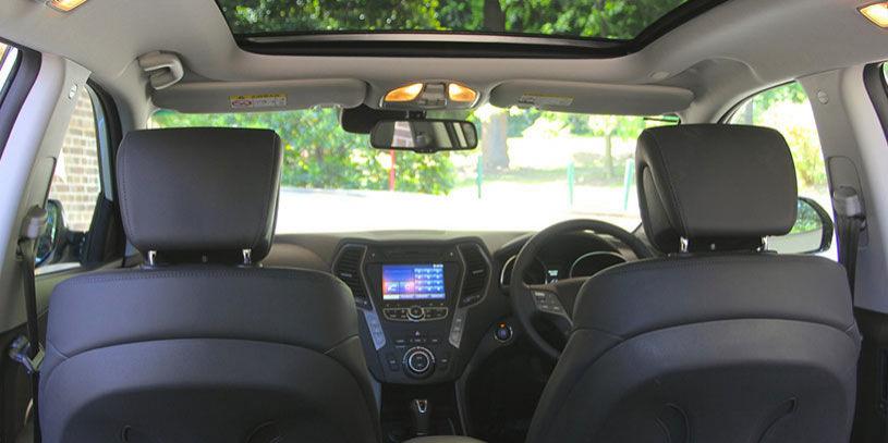 2015 hyundai santa fe highlander interior 02