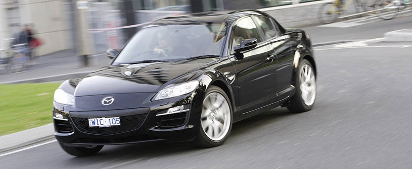 mazda rx 8 handling roads