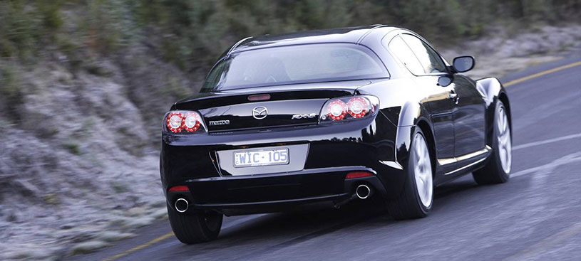 mazda rx 8 rear
