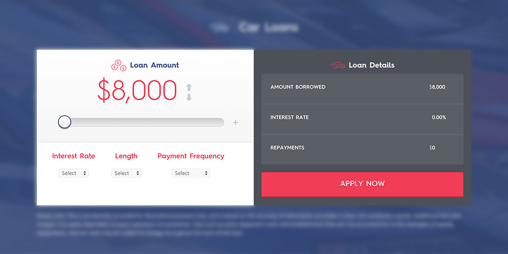 car loan calculator main hero