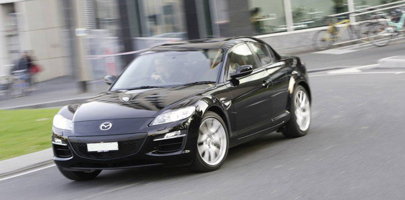 2017 mazda rx8 black profile main support